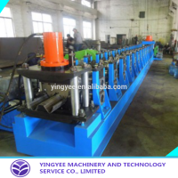 three wave median barrier steel guardrail machine/w beam forming machine road guard rail