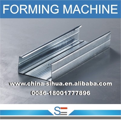 C channel metal stud and track roll forming machine