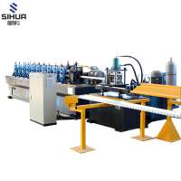 Shanghai sihua direct factory Metal Furring Stud U Purlin Roll Forming Machine for sales