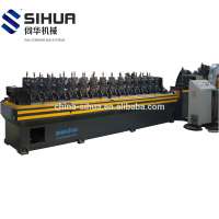 Economical V shape clipping nailing steel roll forming machine in Shanghai