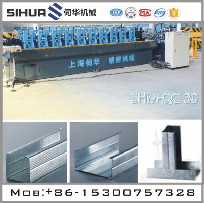 Waimaotong express High quality CNC stud and roll forming machine roller roll former machinery